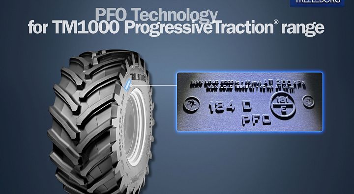 PFO Technology powers new Trelleborg Tyre sizes for enhanced field performance